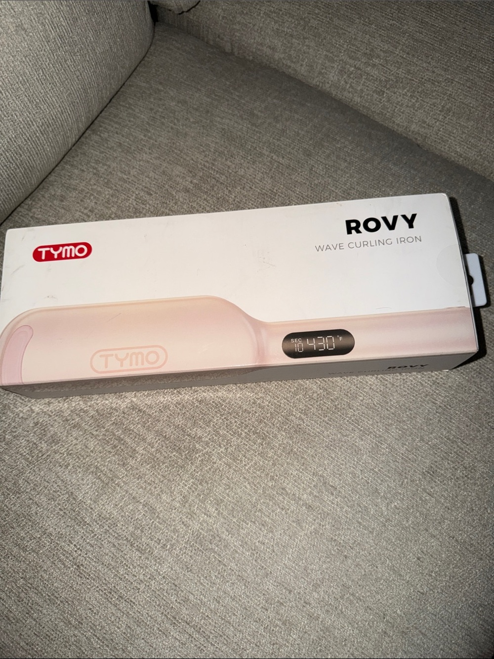 TYMO Rovy Wave Curling Iron - Pink